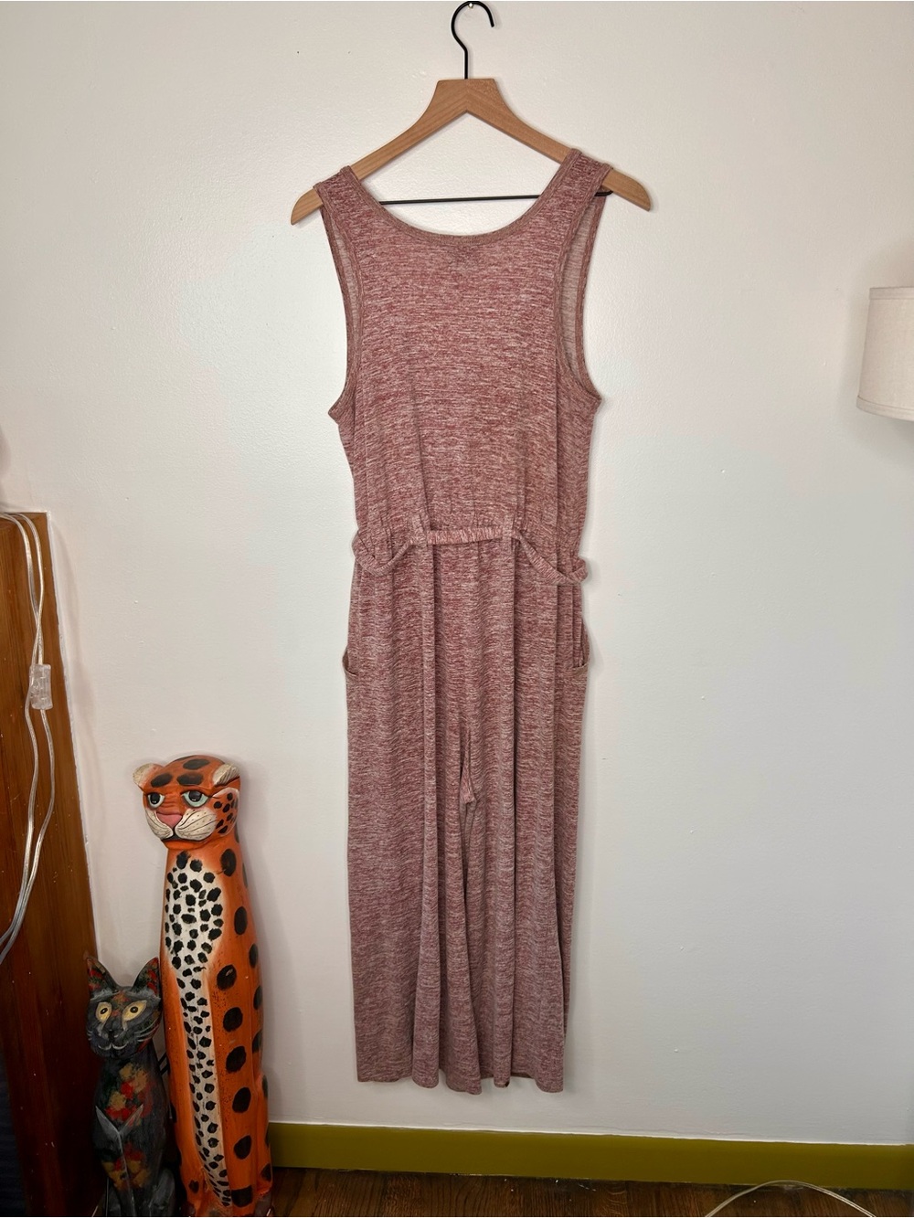 Anthropologie Saturday Sunday Saunter tie waist jumpsuit - Picture 7 of 8